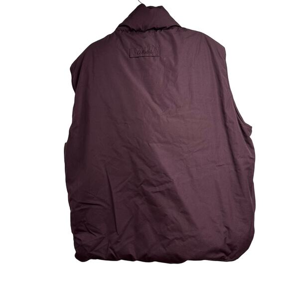 Cabela’s Men’s Goose Down Puffer Vest 2XLT Burgundy – Insulated Outdoor Wear - Picture 3 of 9